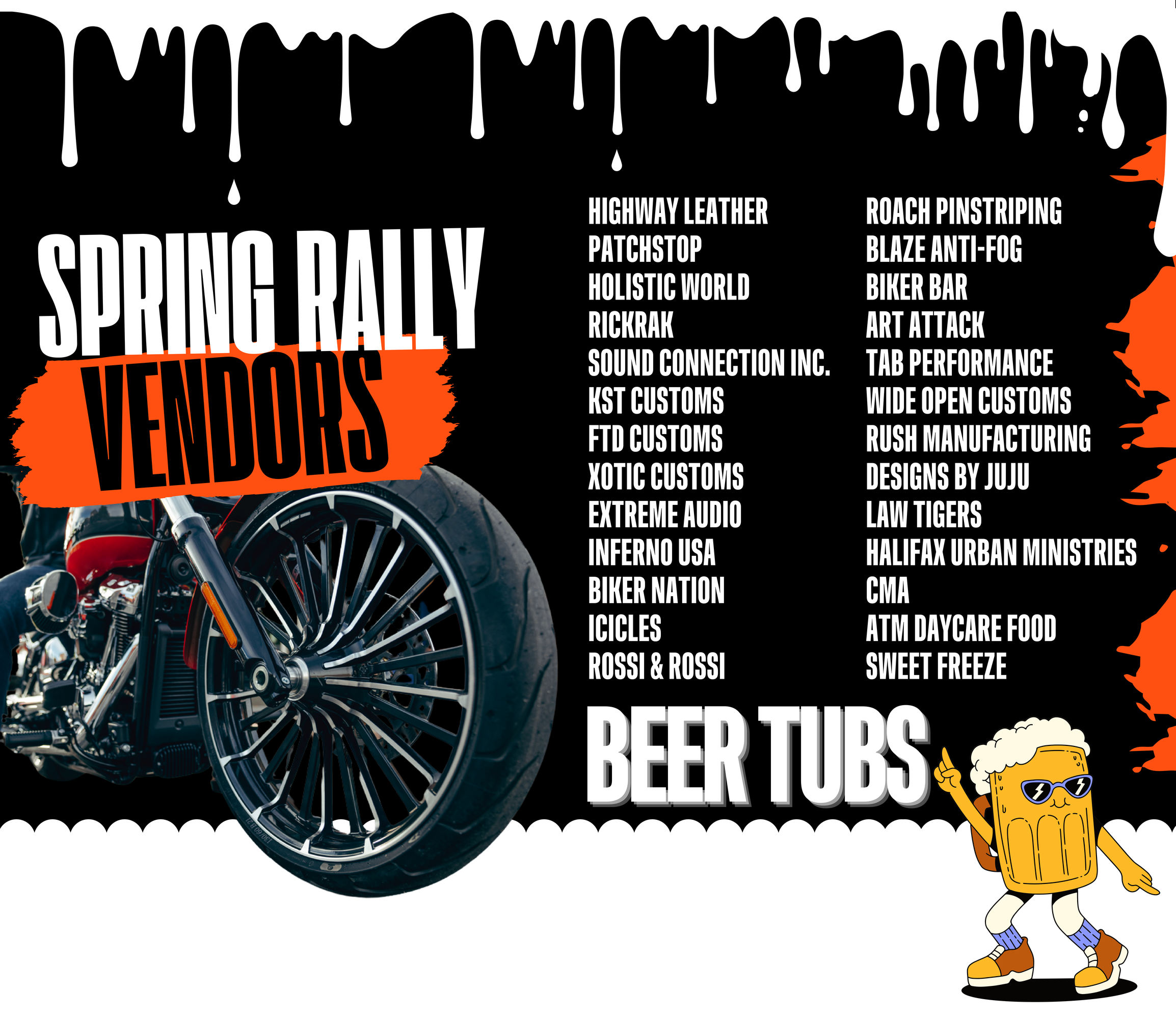 Myrtle Beach Harley Davidson 2025 Spring Rally Vendors